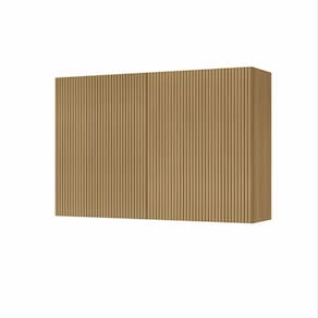 Armário Aéreo Nesher Rainha em MDF 15mm com 2 Portas e 1 Prateleira - 120cm de largura