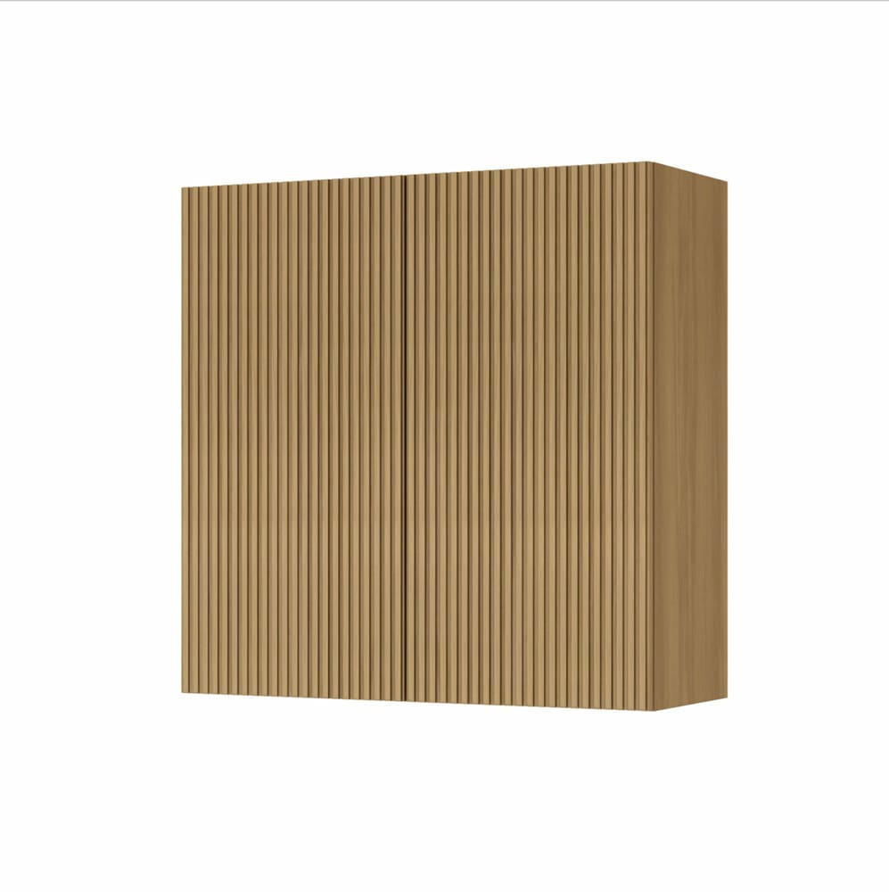 Armário Aéreo Nesher Rainha em MDF 15mm com 2 Portas e 1 Prateleira - 80cm de largura