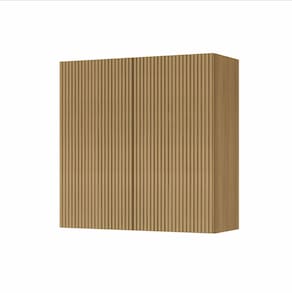 Armário Aéreo Nesher Rainha em MDF 15mm com 2 Portas e 1 Prateleira - 80cm de largura