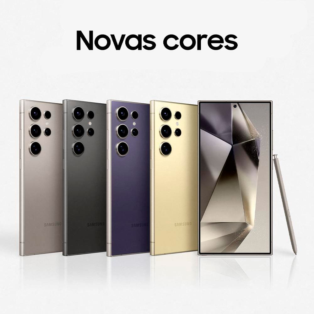 Smartphone Samsung Galaxy S24 Ultra Titânio | Ponto