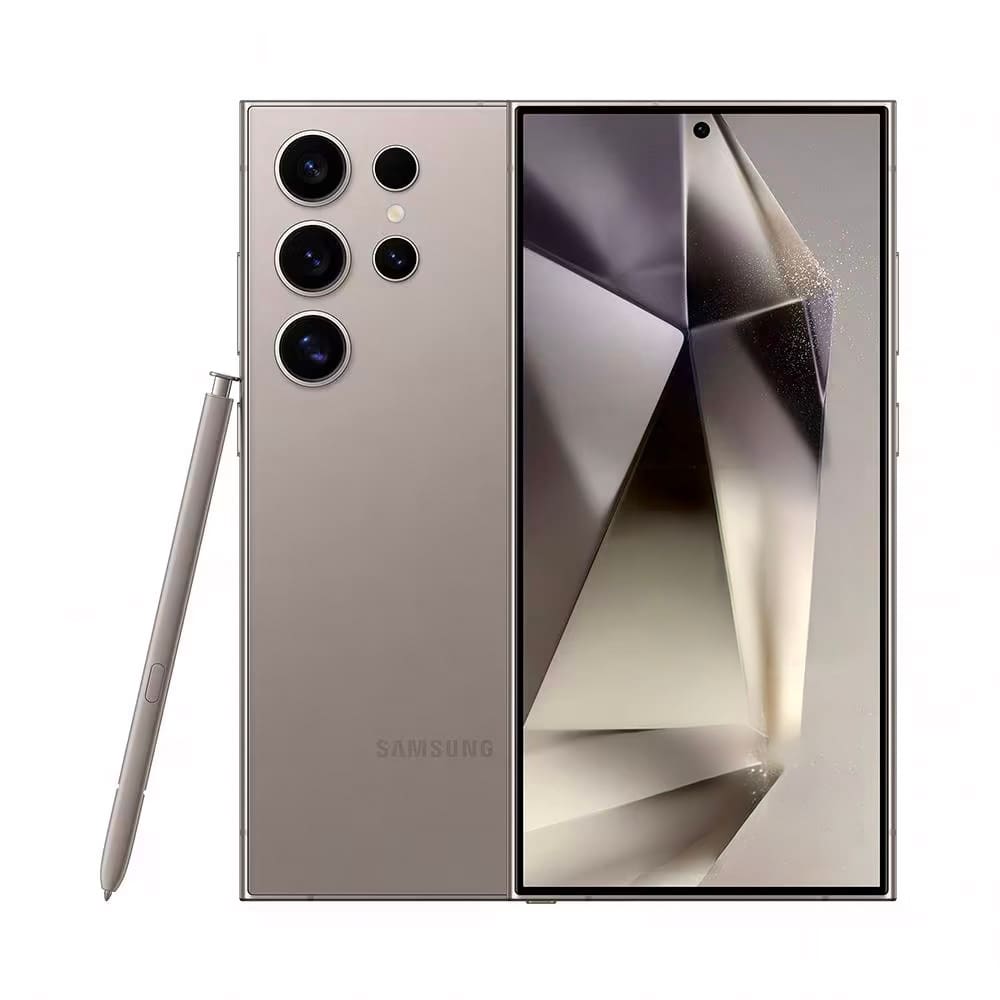 Smartphone Samsung Galaxy S24 Ultra Titânio Cinza 256GB, Inteligência Artificial, Tela de 6.8”, 12GB RAM, S Pen, Processador Snapdragon 8 Gen 3