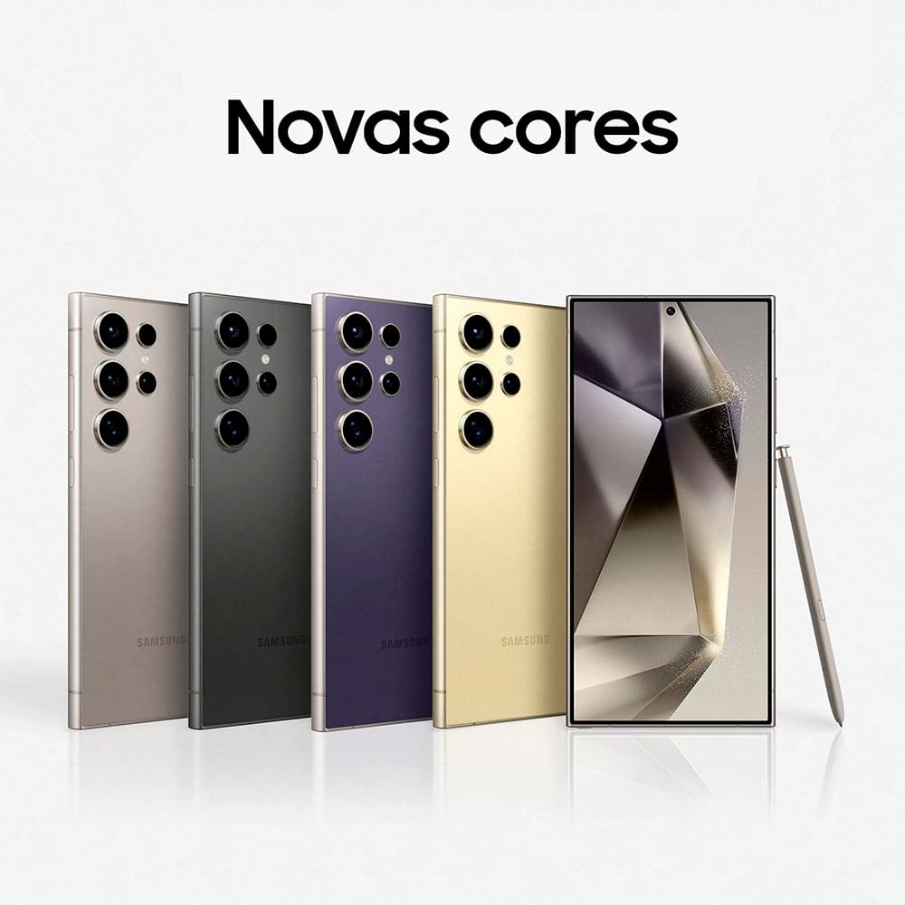 Smartphone Samsung Galaxy S24 Ultra Titânio | Ponto