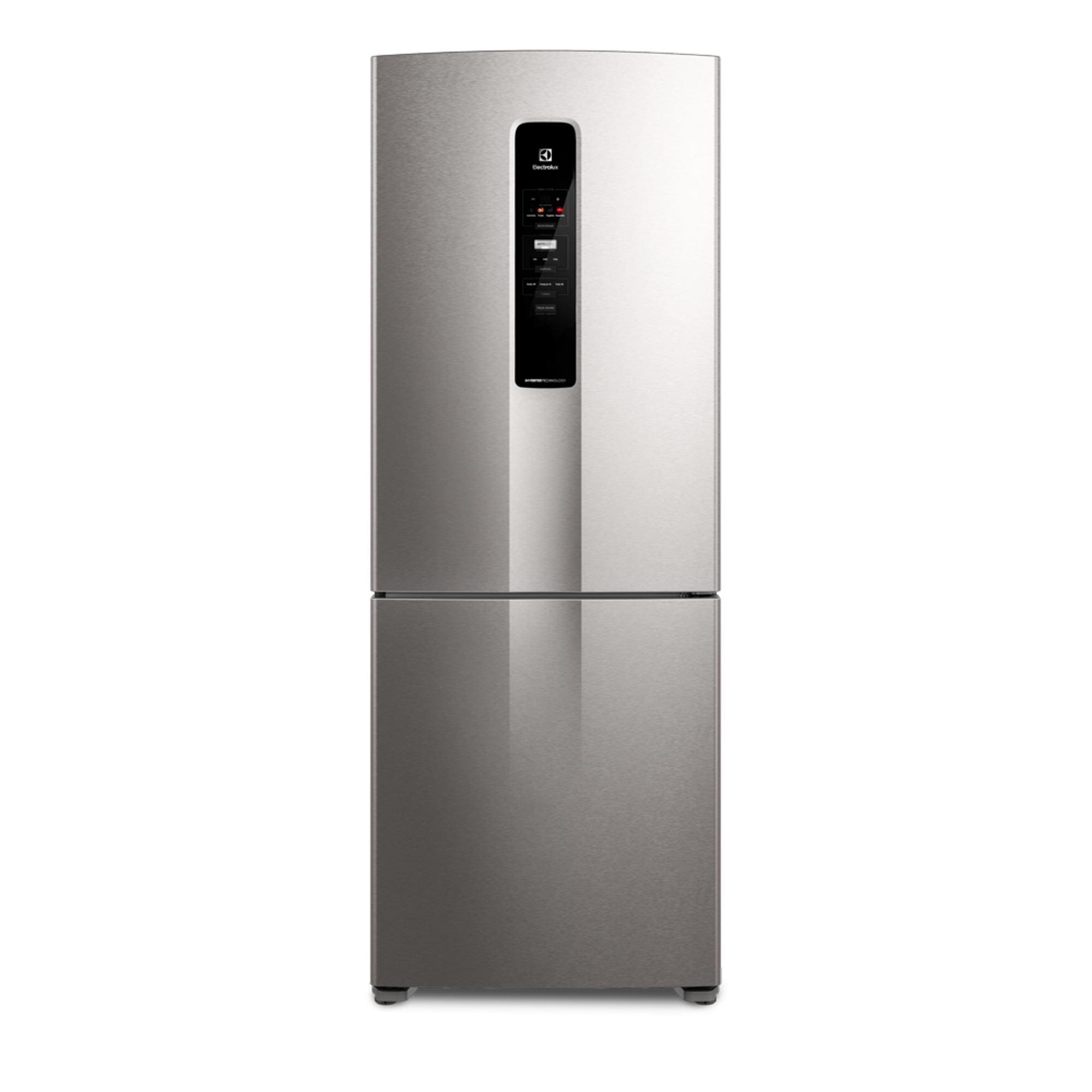 Geladeira Electrolux IB7S Frost Free Inverse Efficient AutoSense Look 490L Inox  - 220V