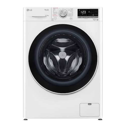 Lava e Seca LG 12Kg/7Kg Smart VC4 com Inteligência Artificial AI DD™ CV5012WC4 - Branca - 220V