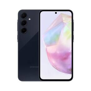 Smartphone Samsung Galaxy A35 5G 256GB Azul Escuro 8GB RAM Câmera Tripla Traseira de até 50MP Selfie de 13MP Tela super AMOLED de 6.6”