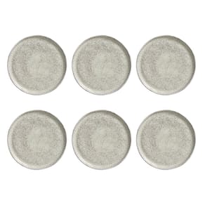 Conjunto de Pratos de Sobremesa Porto Brasil Linhas Pistache com 6 peças - Verde