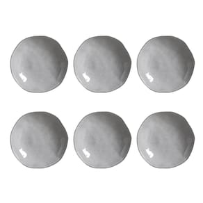 Conjunto de Pratos Fundos Porto Brasil Orgânico Concreto com 6 Peças - Cinza