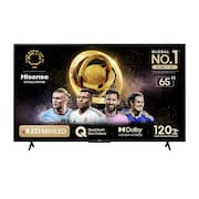 Smart TV 65" UHD 4K Mini LED Hisense 65U6N Google TV, Processador com AI, HDR10+, Dolby Atmos, Sports Mode, Game Mode Plus e Compatível com Alexa
