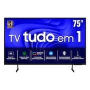Smart TV 75” Samsung 75DU7700 LED Processador Crystal 4K, Gaming Hub, AI Energy Mode, Alexa built-in, Wi-Fi, Bluetooth, USB e HDMI