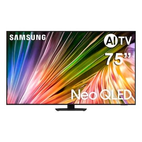 Smart TV 75” 4K Samsung Neo QLED, 75QN85D AI Energy Mode, Dolby Atmos, Alexa built in, Wi-Fi, Bluetooth, USB e HDMI