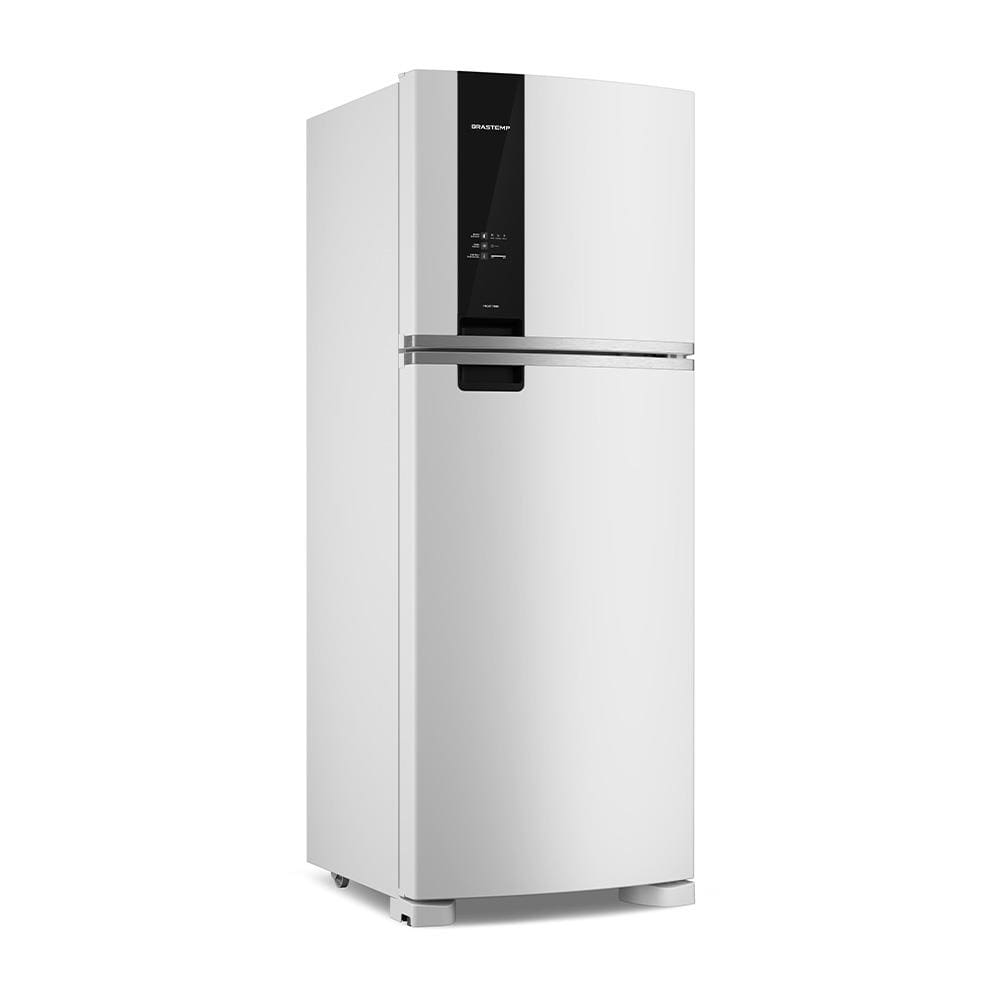 Geladeira Brastemp Duplex BRM55FB Frost Free com Painel Click Black e Turbo Freezer 463L – Branca