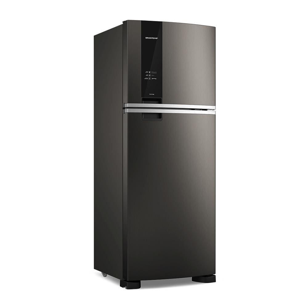 Geladeira Brastemp Duplex BRM55FE Frost Free com Painel Click Black e Turbo Freezer 463L – Black Inox