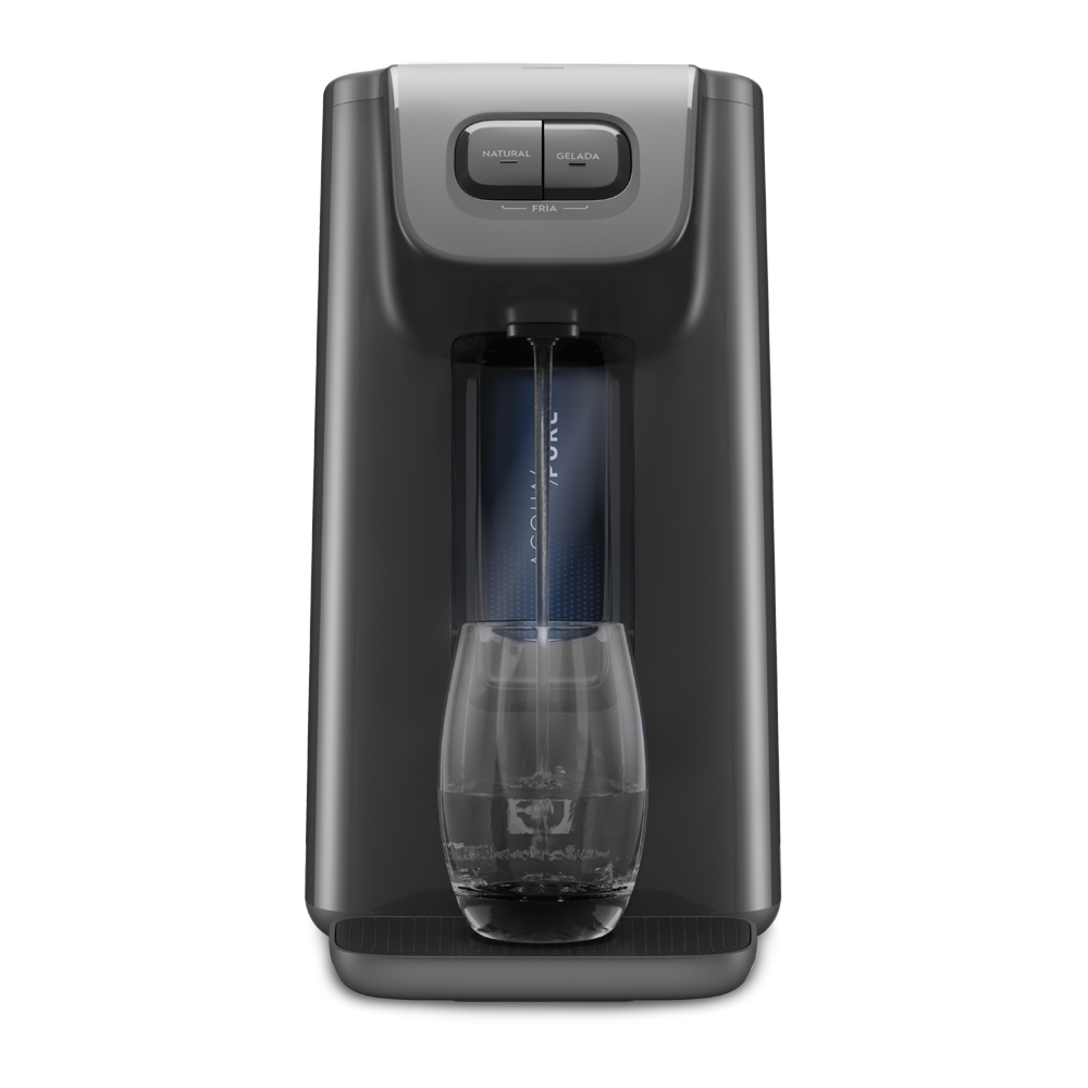 Purificador de Água Electrolux PC01X com Sistema Eletrônico, Aqua Pure e Compressor Ecológico – Cinza