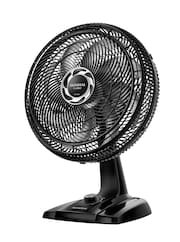 Ventilador de Mesa Mondial Turbo NVT408PB 40cm 8 Pás 3 Velocidades Preto/Prata