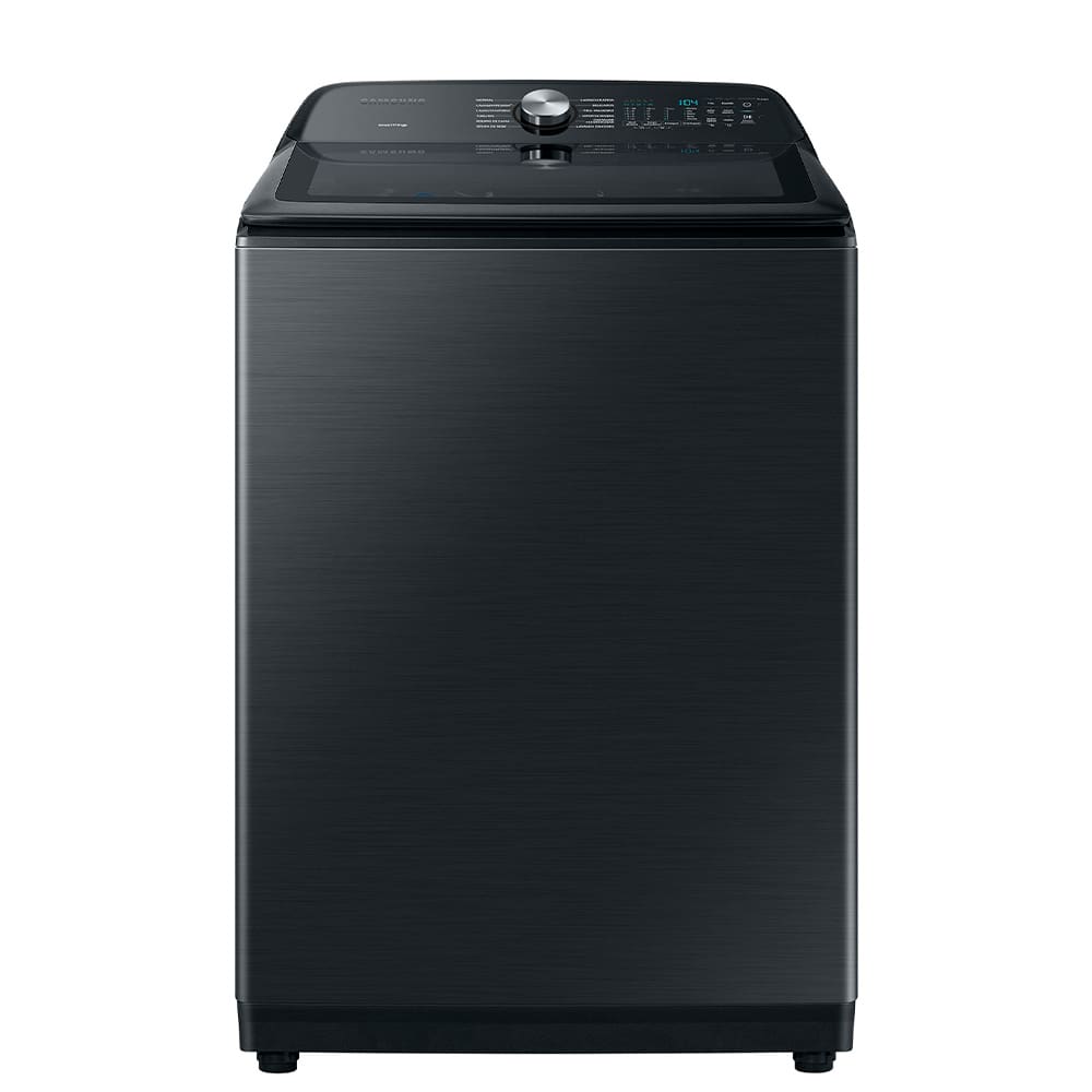 Lavadora de Roupas Samsung WA23B8377GVFAZ com SmartThings, Ecobubble e Magic Filter Preta - 23kg - 220V