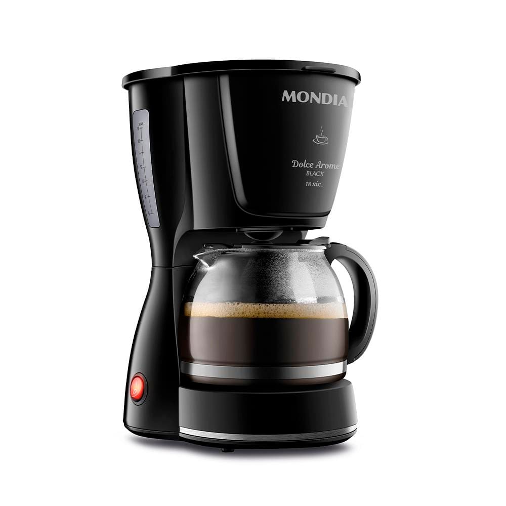 Cafeteira Elétrica Mondial Dolce Arome C-30 18 Xícaras – Preta