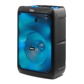 Caixa de Som Philco PCX5200 com Bluetooth, Radio FM, 4.400 mAh, Display Digital e Iluminação LED - 600W