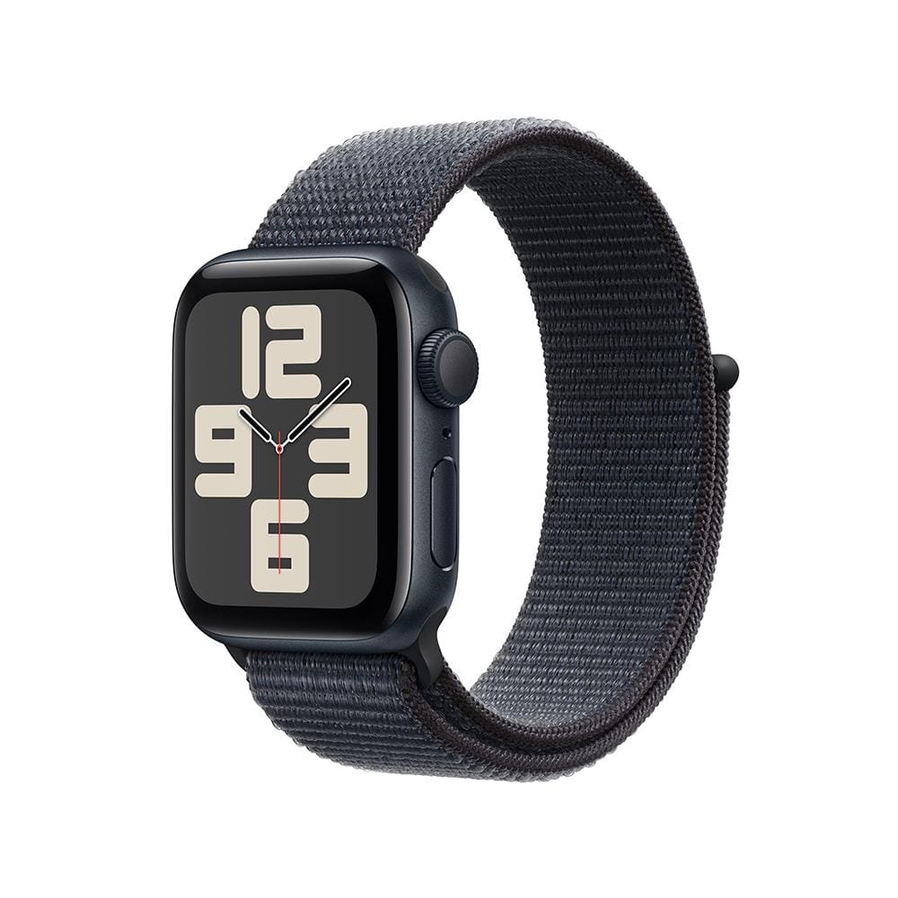 Apple Watch SE GPS, Caixa Meia-noite de Alumínio – 40 mm e Pulseira Loop Esportiva Tinto