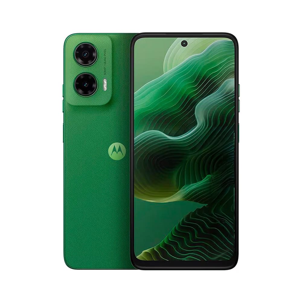 Smartphone Motorola Moto G35 5G Verde, 128GB, 12GB RAM Boost, Processador Octa-Core, Câmera Traseira 50MP + 8MP, Selfie de 16MP e Tela de 6.7"