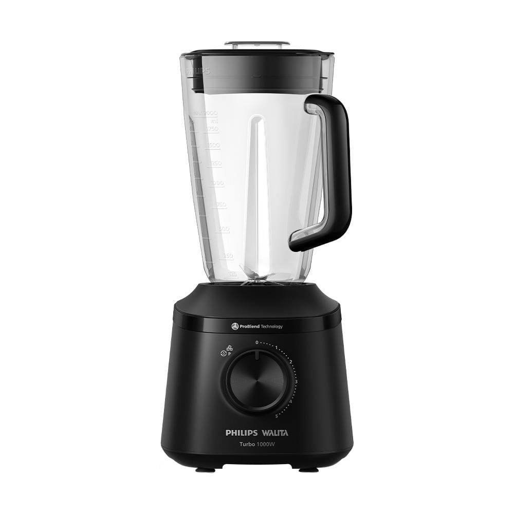 Liquidificador Philips Walita Série 3000 HR2270/9 Turbo 5 Velocidades 1000W - Preto