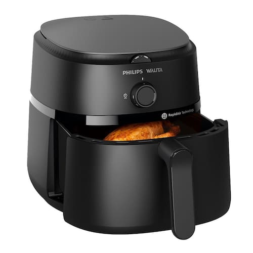 Fritadeira Elétrica Air Fryer Philips Walita Série 1000 XL NA130 Sem Óleo 1700W 6,2L – Preta - 220V Menor preço em Fritadeira Elétrica Air Fryer Philips Walita Série 1000 XL NA130 Sem Óleo 1700W 6,2L – Preta - 220V