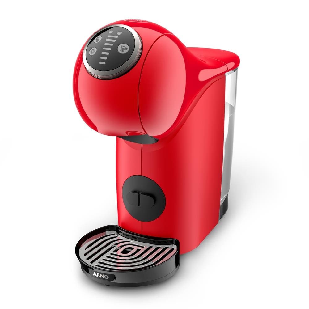 Máquina de Café Arno Nescafé Dolce Gusto Genio S Plus DGS3 Multi bebidas, Digital e Automática – Vermelha