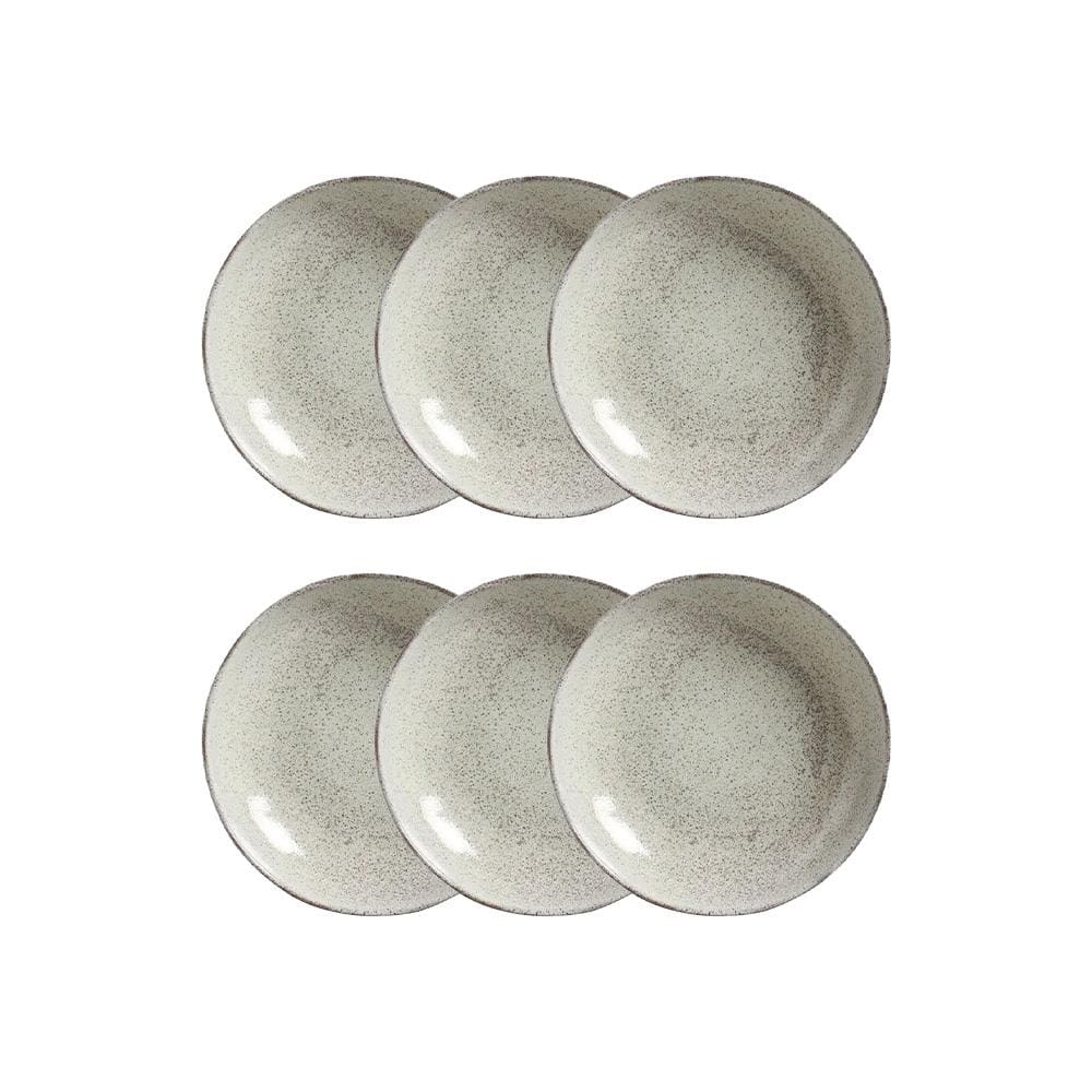 Conjunto de Pratos Fundos Porto Brasil Bio Pistache 1,1 litros – 6 Peças