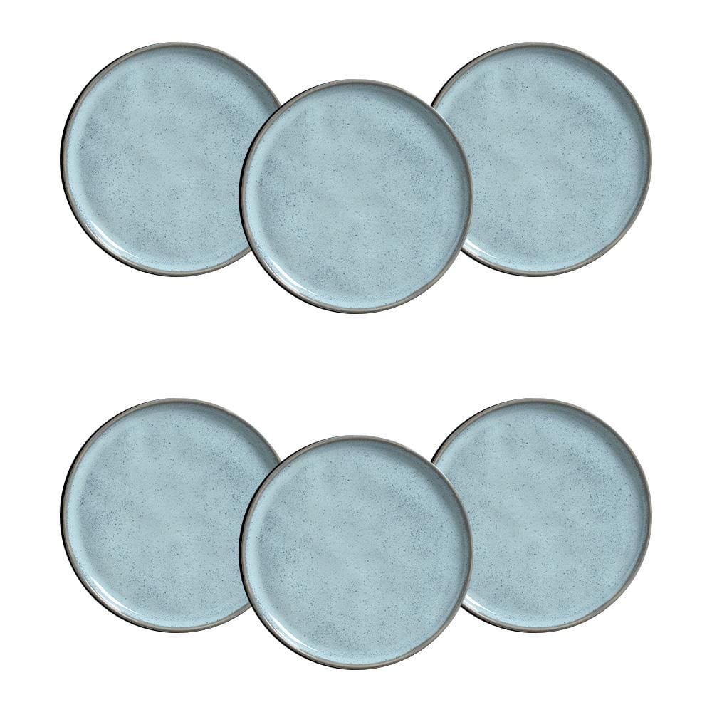 Conjunto de Pratos de Sobremesa Porto Brasil Bio Breeze 21,5cm - 6 Peças