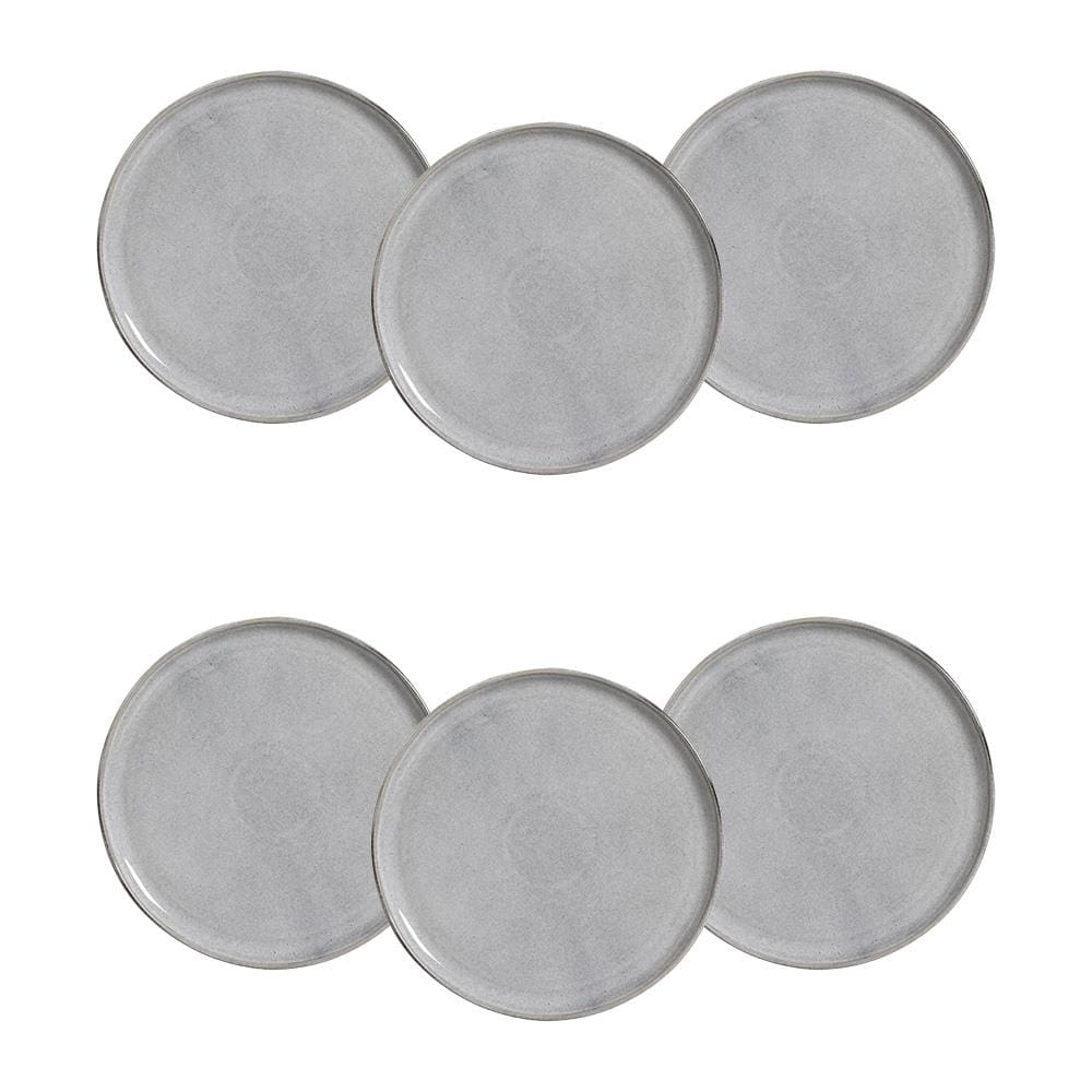 Conjunto de Pratos de Sobremesa Porto Brasil Bio Dust 21,5cm - 6 Peças