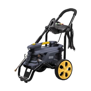 Lavadora de Alta Pressão Tramontina 2100W de Potência e 2300 Psi, Sistema Stop Total - Preta e Amarela