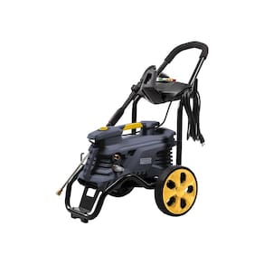 Lavadora de Alta Pressão Tramontina 2100W de Potência e 2300 Psi, Sistema Stop Total - Preta e Amarela