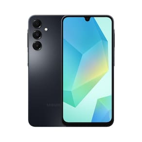 Smartphone Samsung Galaxy A16 Preto, 128GB, 4GB RAM, Câmera de até 50MP, Tela 6.7", NFC, IP54, Bateria 5000 mAh e Processador Helio G99
