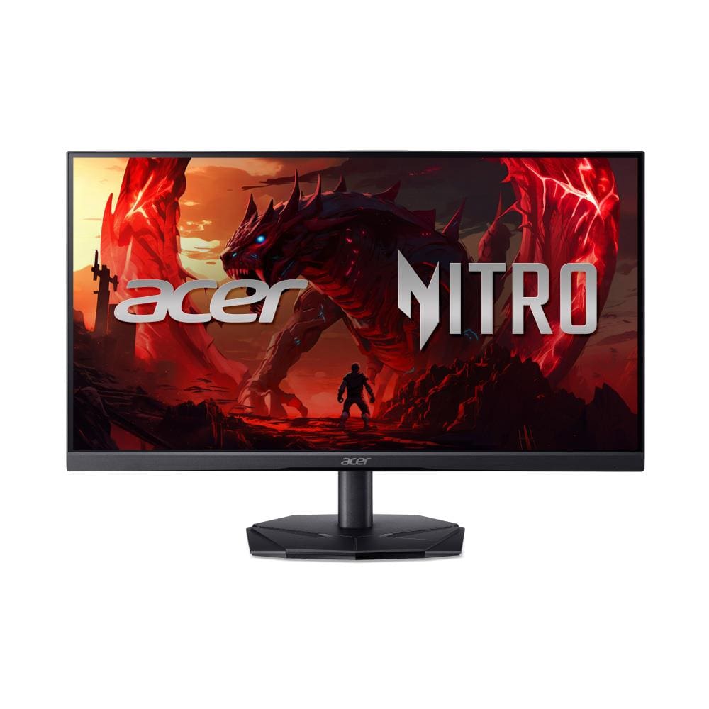 Monitor Gamer 23.8" Acer Nitro series KG241Y P3bip com Tela Zero Frame, Full HD, 180Hz e Tecnologia HDR 10, Game Mode e AMD FreeSync Premium - Preto