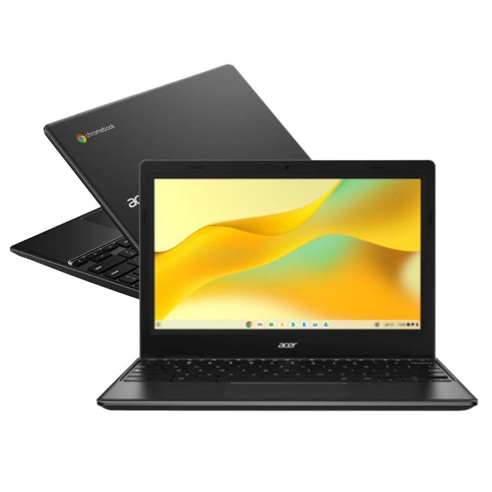 Notebook Acer Chromebook 311 com processador Intel Celeron N4500 Série N, 32GB Chip eMMC, 4GB RAM LPDDR4X, Tela 11,6” HD e Chrome OS - CO731-C6NN