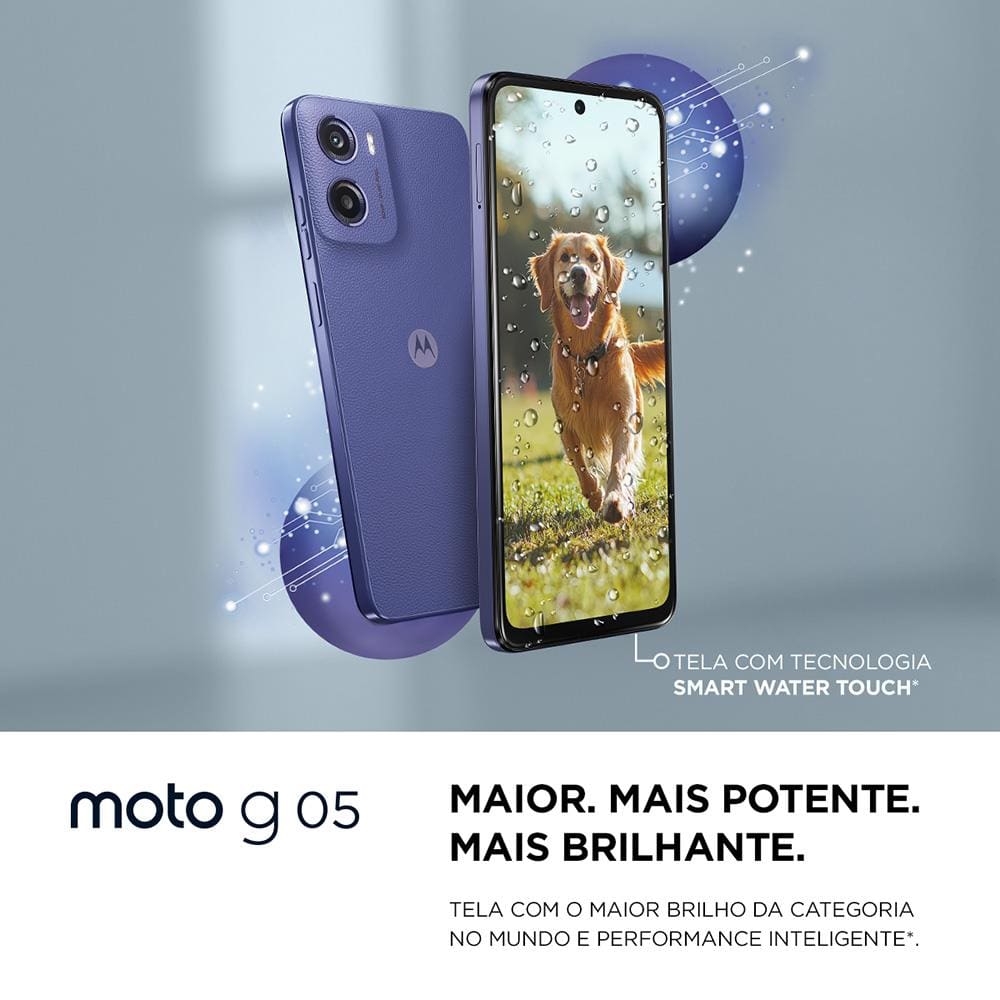 Smartphone Motorola Moto g05 Violeta Vegan | Ponto