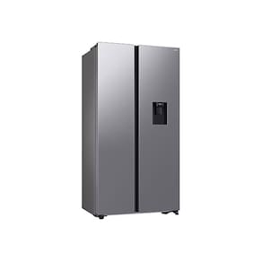Geladeira Side by Side Samsung SmartThings Inox com Dispenser de Água RS57, AI Energy Mode e SpaceMax - 560 litros