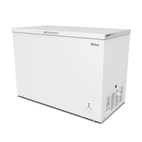 Freezer Horizontal Philco PFH300B 2 em 1 com 1 Porta, Pés com Rodízio, Gás refrigerante R600a e Degelo Manual Branco - 299 litros