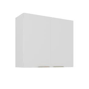 Armário Aéreo Duplo Itatiaia Renova com 2 Portas, 1 Prateleira e 80cm de largura - Branco Neve