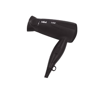 Secador de Cabelos Lizz Mini Dobrável Íon Ceramic 1200W Preto – Bivolt