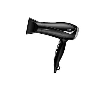 Secador de Cabelos Lizz Duo Maxx Íon Ceramic 2000W Preto – Bivolt