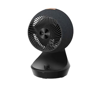 Circulador de Ar Spirit Orbit 20cm com 3 Velocidades e Múltiplas Inclinações – Preto Carvão