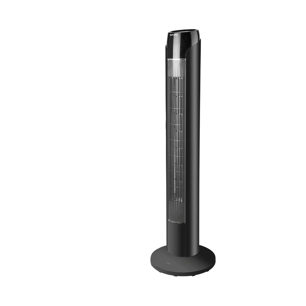 Ventilador de Torre 90cm Spirit SKY com 3 Velocidades, Controle Remoto e Timer de até 7h30 – Preto