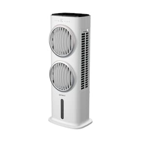 Climatizador de Ar Spirit Turbo 95cm, 90W com Controle Remoto, Display LED, Timer de até 9 horas, 10 Litros – Branco