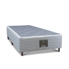 Base Box para Colchão Solteiro Cama inBox Moderne 26x88x188cm – Branco