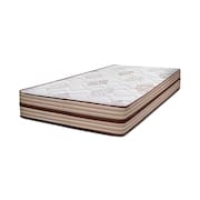 Colchão de Solteiro Cama InBox Livity com Molas Ensacadas e Espuma D26 24x88x188cm – Bege