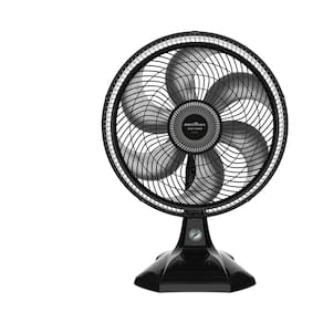 Ventilador de Mesa 2 em 1 Britânia Maxx Force BVT405 40cm com 6 Pás, 3 Velocidades e 150W - Preto