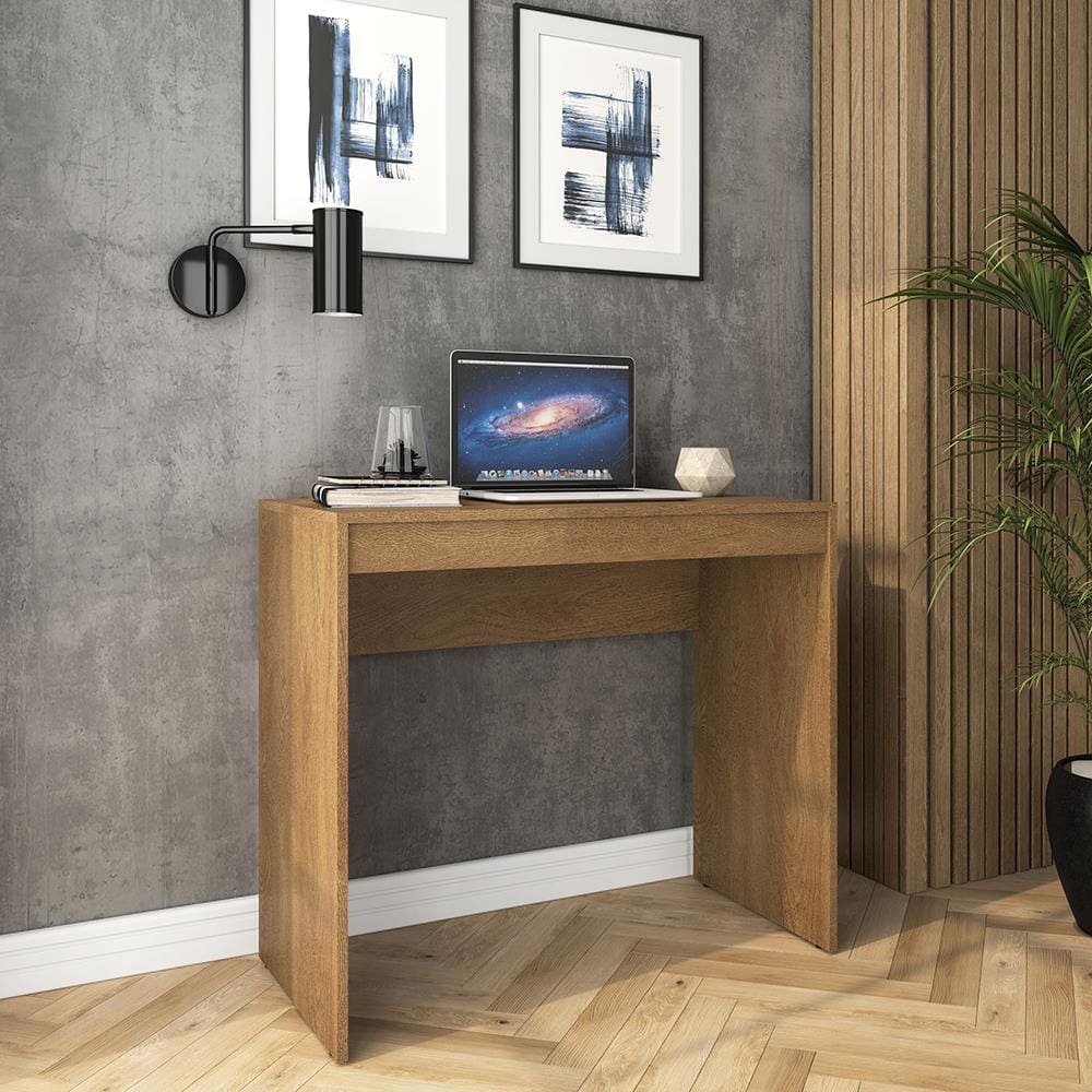 Escrivaninha Politorno Liberdade 1 Gaveta MDP Compacta Pintura UV Corrediças Metálicas