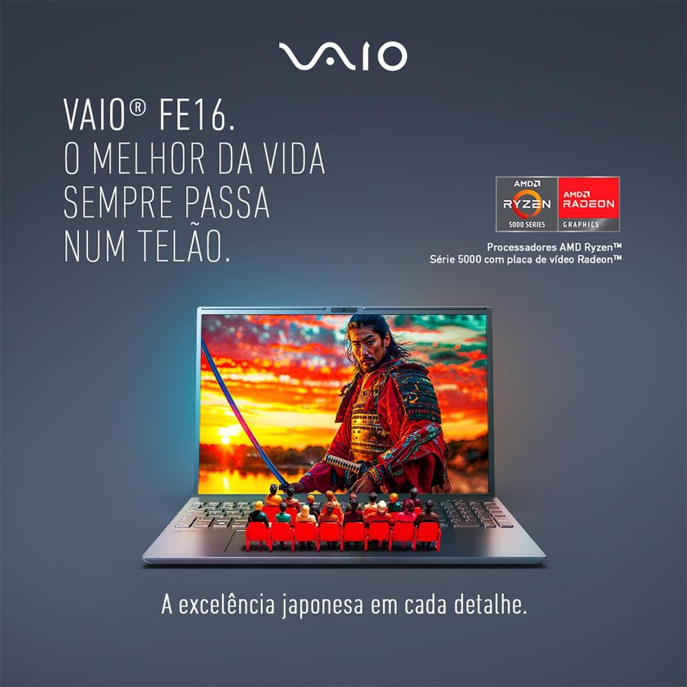 Notebook VAIO AMD Ryzen 5 5625U 16GB | Ponto