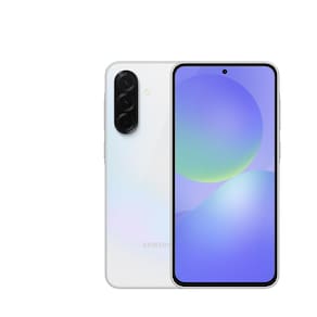 Smartphone Samsung Galaxy A36 5G Branco 128GB, 6GB RAM, Câmera Tripla até 50MP, Tela Super AMOLED 6.7", IP67, NFC, Recursos AI e Snapdragon 6 Gen 3
