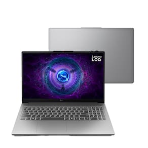 Notebook Gamer Lenovo LOQ-e Intel Core i5 12° Geração, 16GB RAM, 512GB SSD, GeForce RTX 3050 6GB, Tela Full HD 15.6" 144Hz e Windows 11 - 83ME0007BR